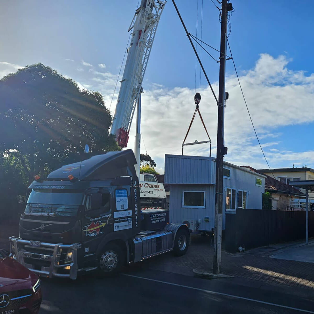 LJM Tiny Home delivered to Adelaide SA