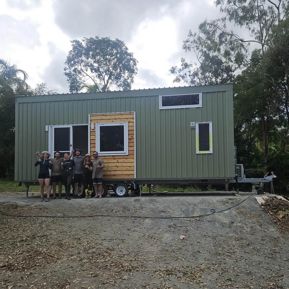 LJM Tiny Home delivered to Airlie Beach QLD